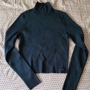 CK Ribbed Turtleneck Sweater